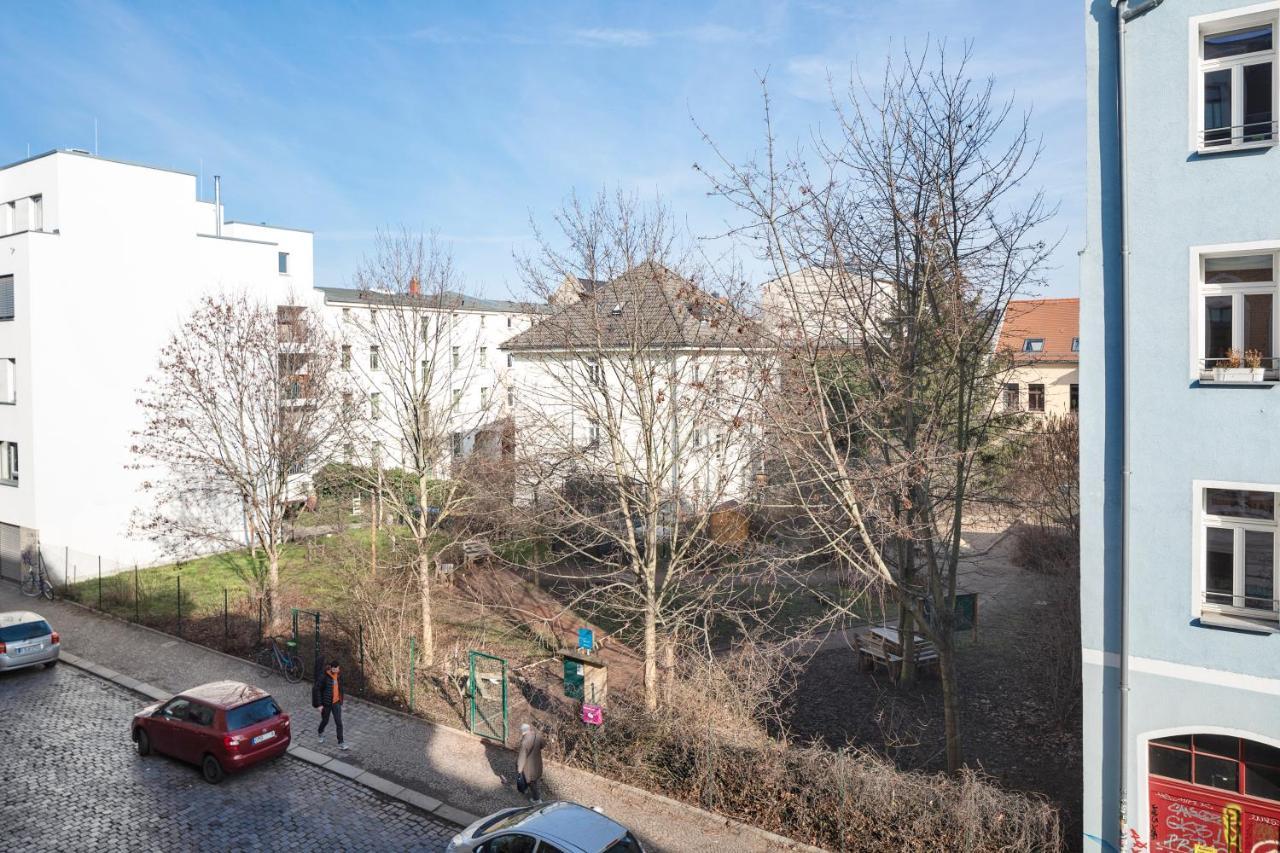 Tinytiny Modernes Studio Apartment In Plagwitz Leipzig Buitenkant foto