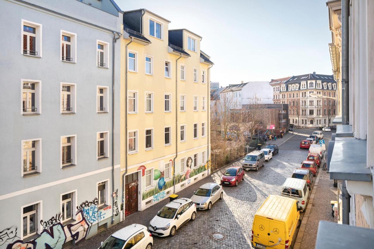Tinytiny Modernes Studio Apartment In Plagwitz Leipzig Buitenkant foto