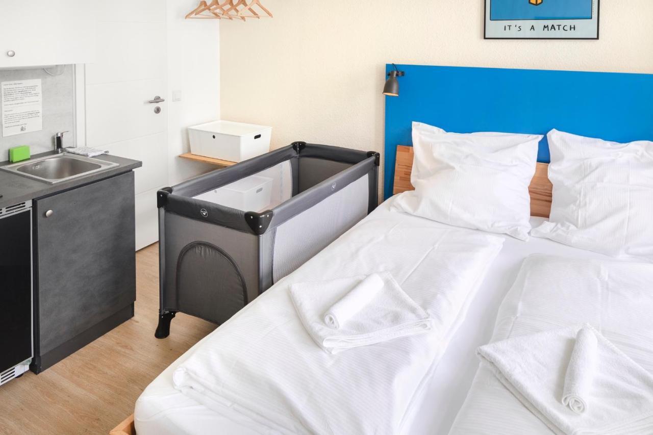 Tinytiny Modernes Studio Apartment In Plagwitz Leipzig Buitenkant foto